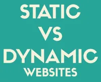 مقایسه سایت های Static و Dynamic